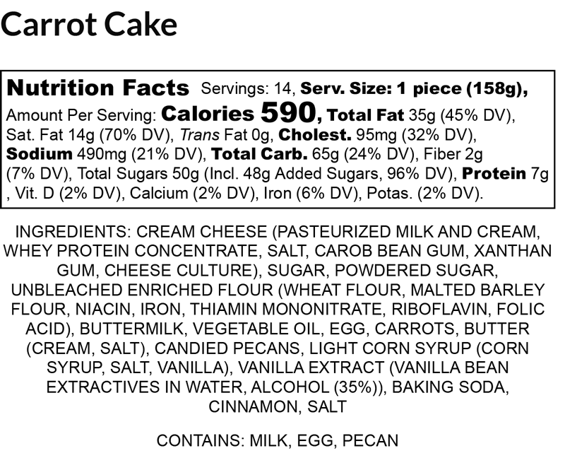 Carrot Cake